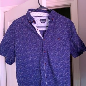 Classic fit seven diamonds medium size Button down